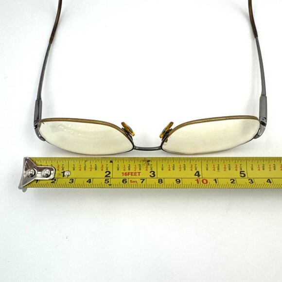 Vintage Jaguar Eyeglass Frames Model 3342-276 Bronze Tortoise Half Rim 55-17-140 - Picture 12 of 14